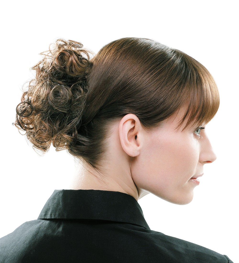 Clip-in Bun Memory Hair