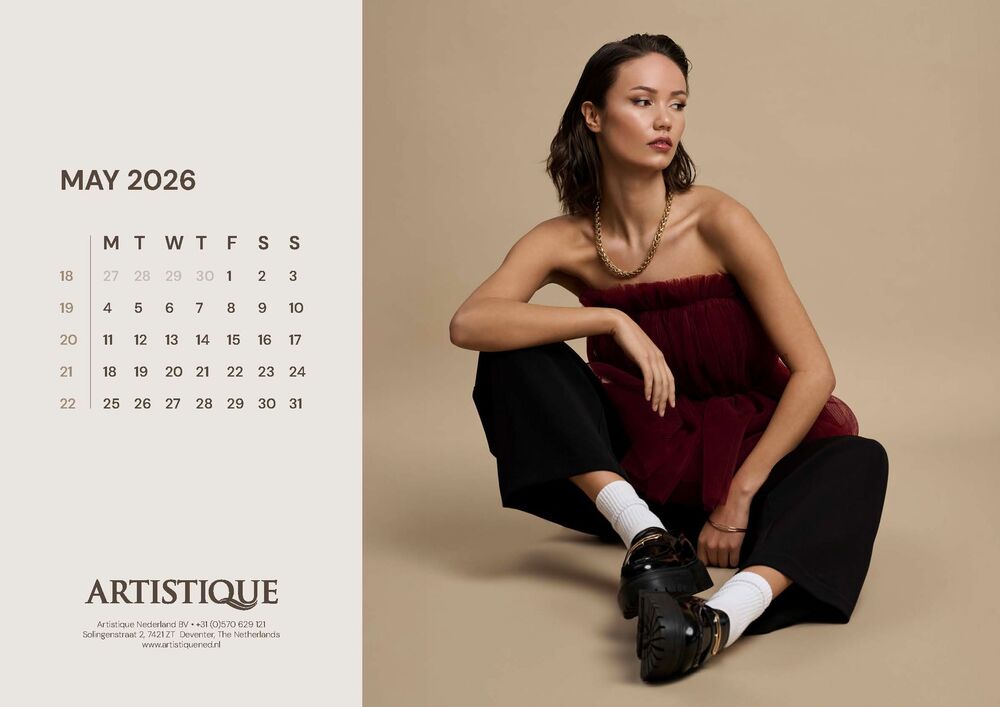 Artistique Wandkalender 2026