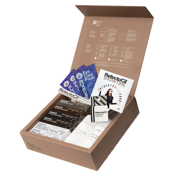 Refectocil Intense Browns Set (für Augenbrauen- & Wimpern)