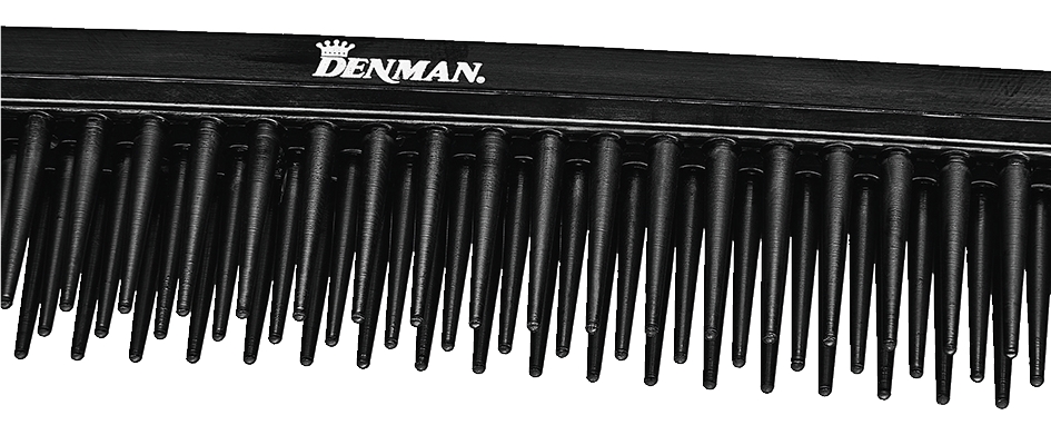 Denman Tame 'n' Tease Kamm schwarz