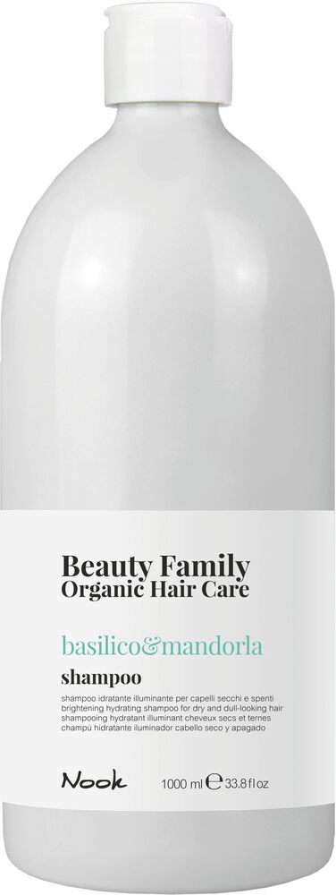 Nook Beauty Family Basilikum & Mandel Shampoo für trockenes Haar 