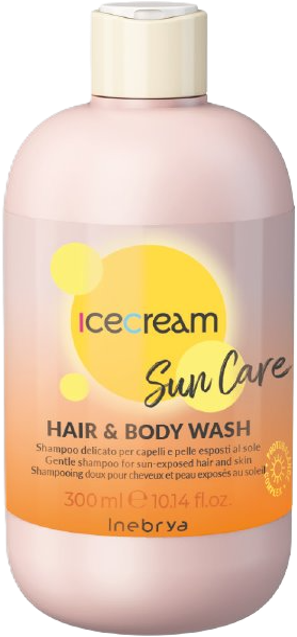 Inebrya Sun Care Hair & Body Shampoo 300ml (Sonnenschutz)