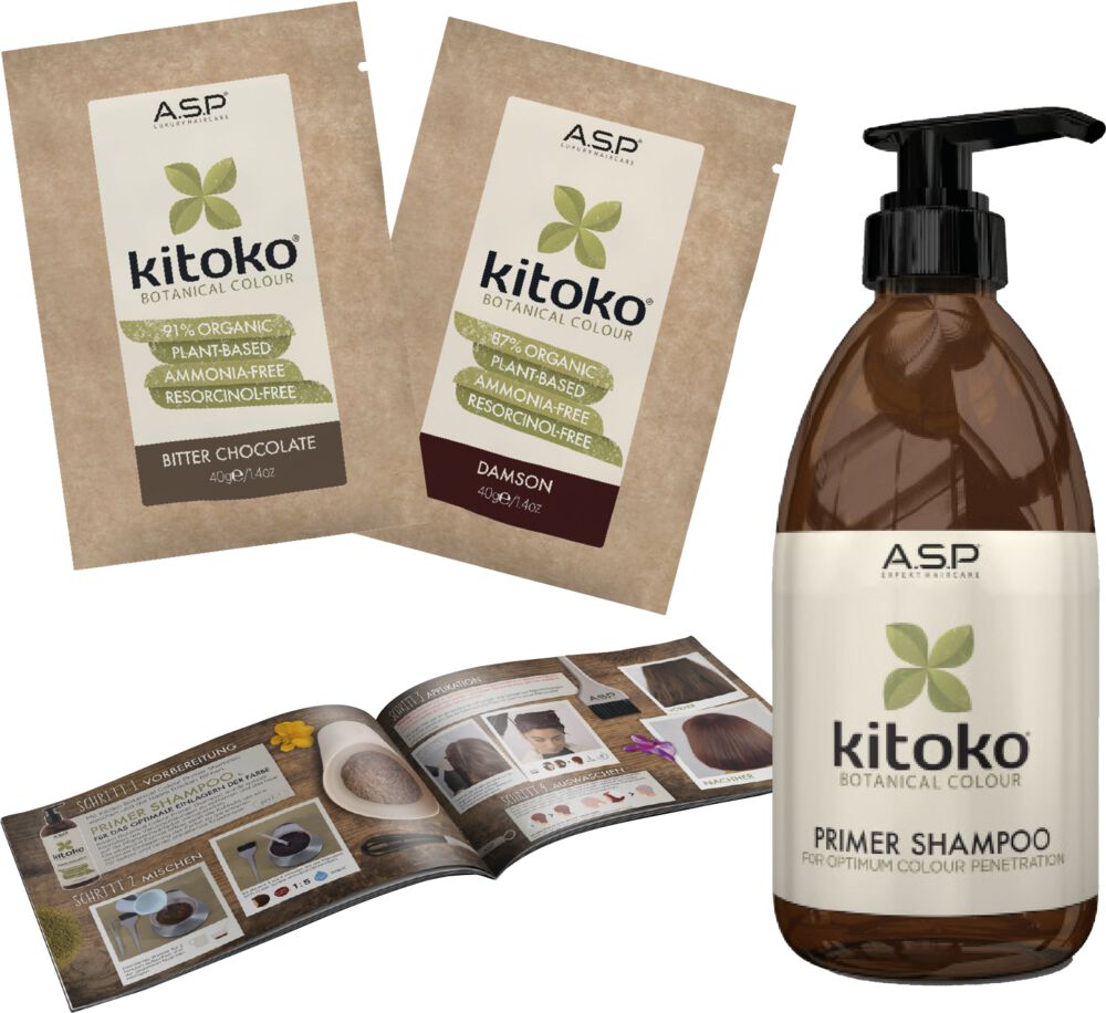 ASP Kitoko Botanical Colour: Pflanzenhaarfarbe Set 