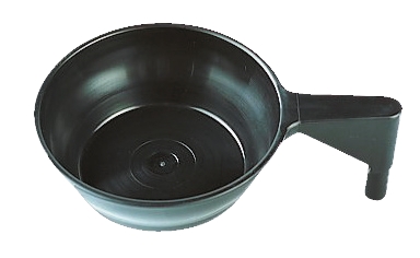 Efa Färbeschalenhalter schwarz Efa Färbeschalenhalter schwarz