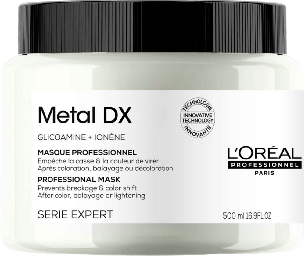 loreal-metal-dx-maske-nach-coloration-und-aufhellung-500ml-grau-weier-dose-mit-schwarze-deckel