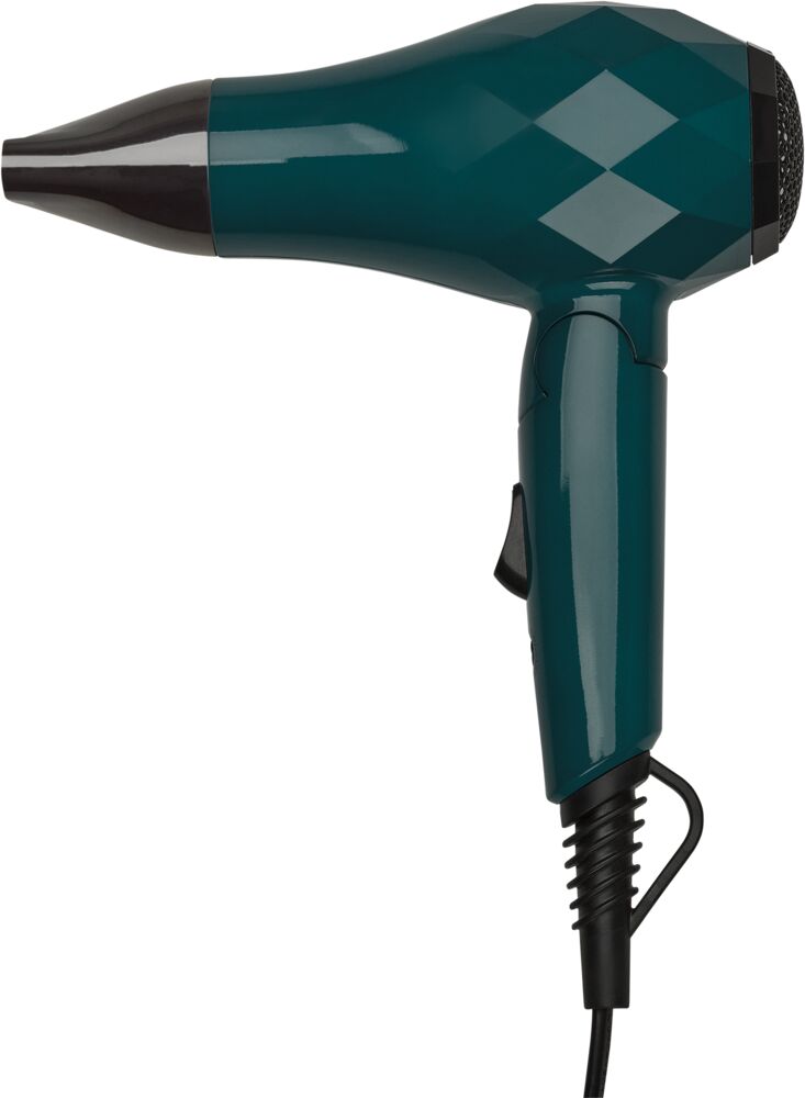 efalock-mini-haartrockner-teal-star-gruen-mit-schwarze-ondulierduese