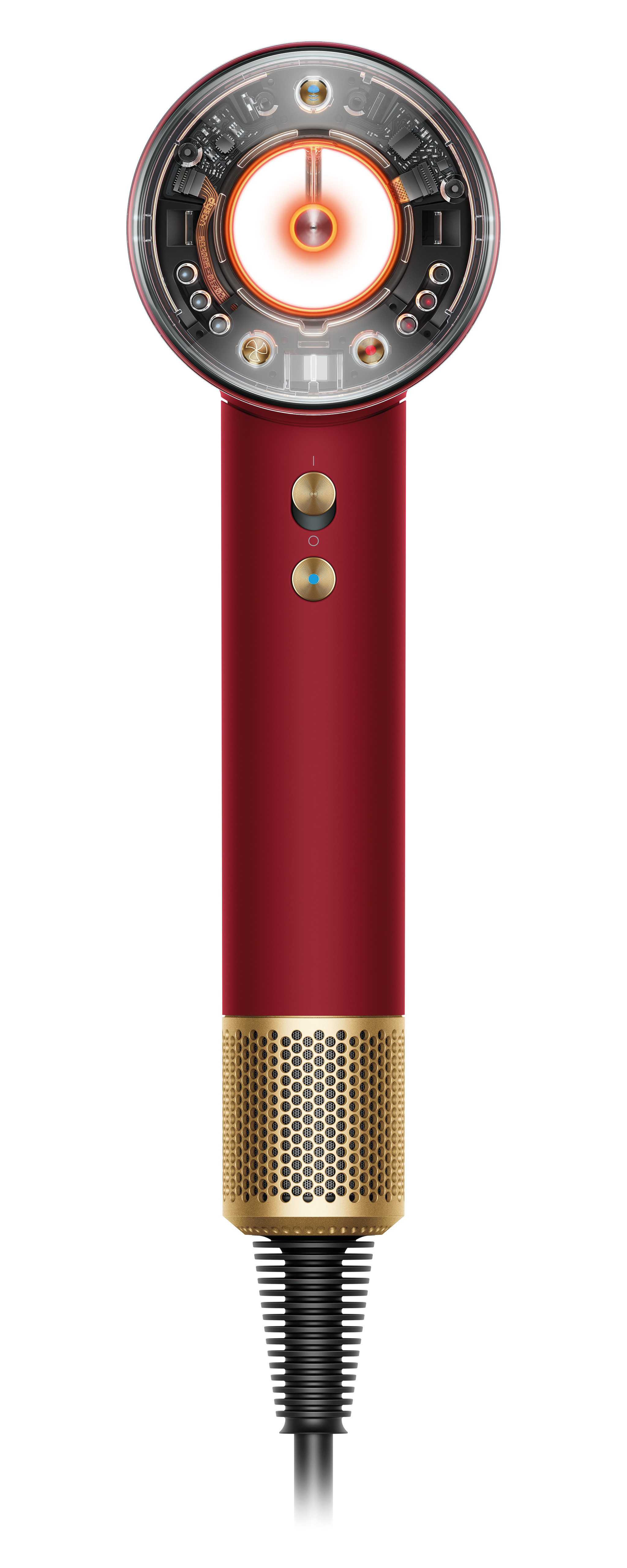 Dyson Supersonic Nural Haartrockner samtrot/gold Dyson Supersonic Nural Haartrockner samtrot/gold