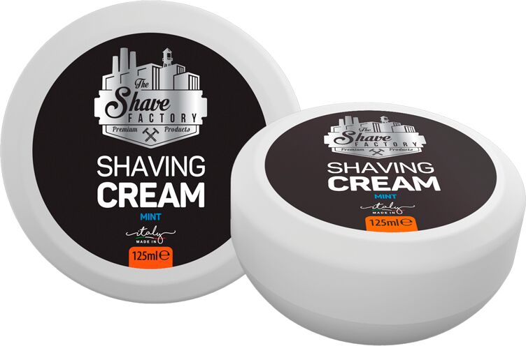 The Shave Factory Shaving Cream Mint 125 ml (Rasiercreme)