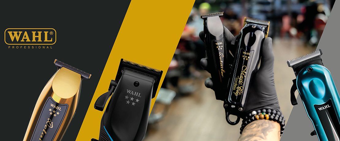 online-banner-wahl-haarschneidemaschinen-und-trimmer-in-schwarz-gold-und-blau