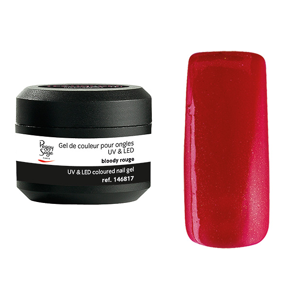 Farbiges UV & LED Gel mit Pailletten / Glitzer 5g