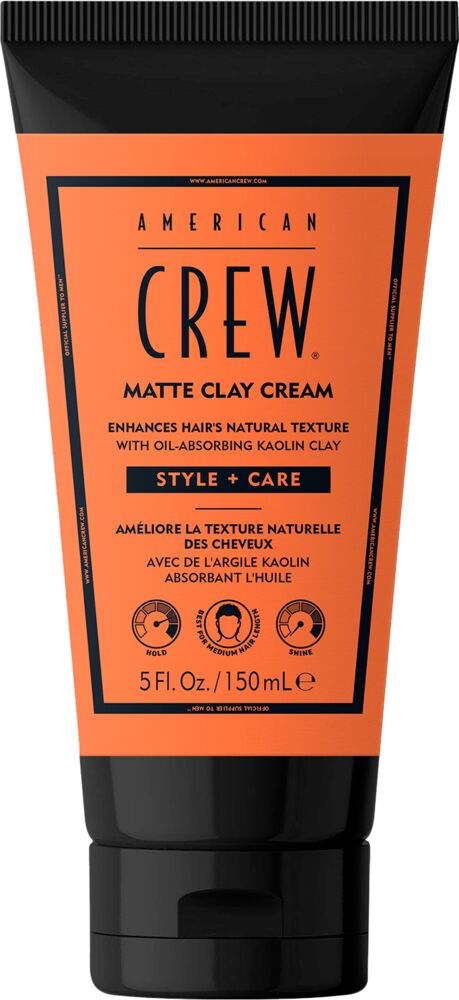 37500294-american-crew-matte-clay-cream-150-ml-stylingcreme-schwarze-flasche-mit-orangenen-streifen-text-logo