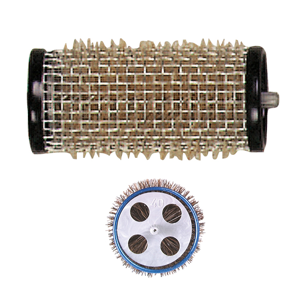 Dusy Borsten-Metallwickler lang - 12 Stück 