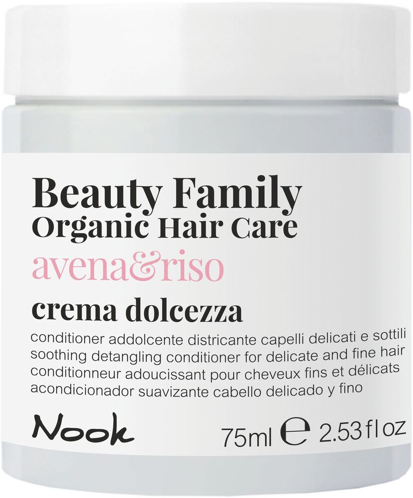 Nook Beauty Family Hafer & Reis Conditioner: für feines oder empfindliches Haar 