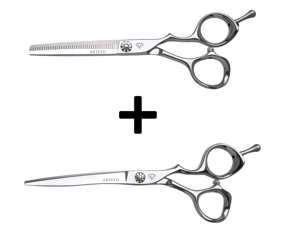 aristo-akio-friseurscherenset-mit-friseurschere-6-0-zoll-und-modellierschere-6-0-zoll