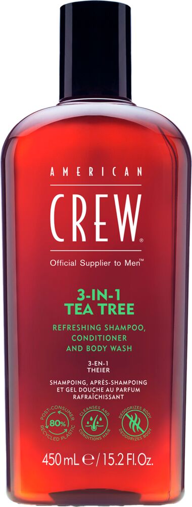 American Crew 3 in 1 Tea Tree Shampoo