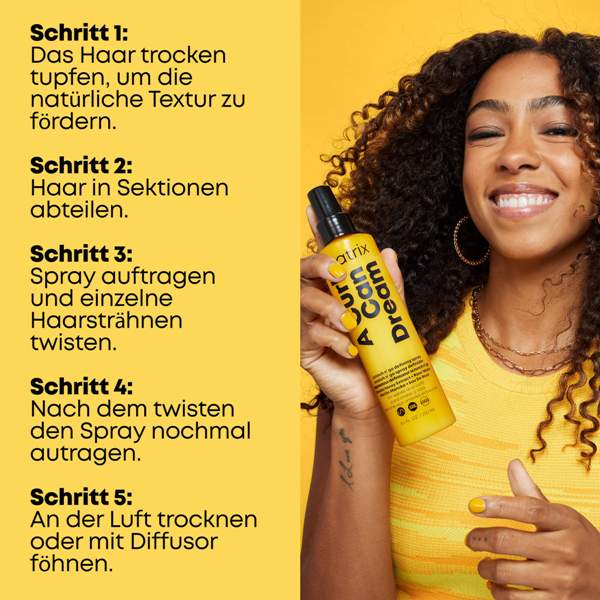 Matrix A Curl Can Dream Scrunch'N Go Spray 250ml (für Locken)