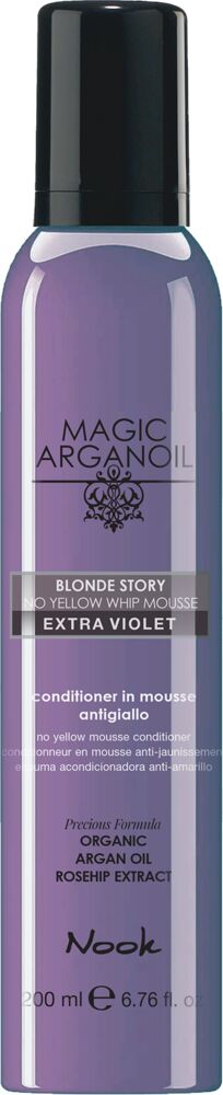 Nook Blonde Story Whip Mousse extra violet 200ml (Conditioner zum Ausspülen) Nook Blonde Story Whip Mousse extra violet 200ml (Conditioner zum Ausspülen)