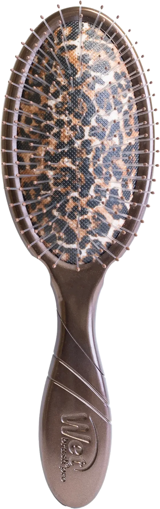 wet-brush-pro-patterned-poised-detangler-leopard-entwirrbuerste-vorderansicht-mit-borsten-und-braunem-leopardenmuster