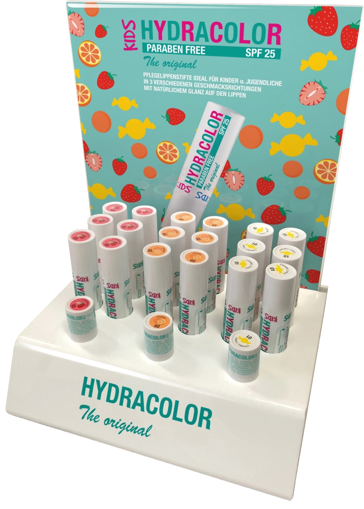Hydracolor Kids Display 3x6 Farben