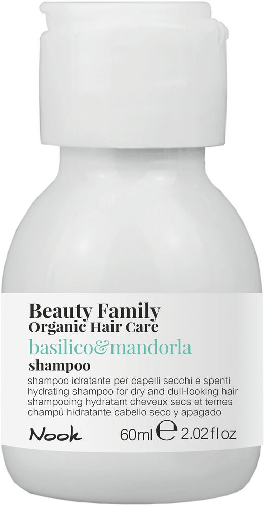 Nook Beauty Family Basilikum & Mandel Shampoo für trockenes Haar 