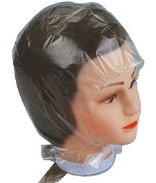efalock-straehnenhaube-aus-polyethylen-auf-uebungskopf