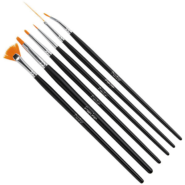 PS Set mit 6 Pinseln Nail Art PS Set mit 6 Pinseln Nail Art
