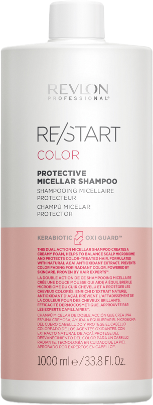 Revlon RE/START Color Protective Micellar Shampoo 1000 ml (für coloriertes Haar)