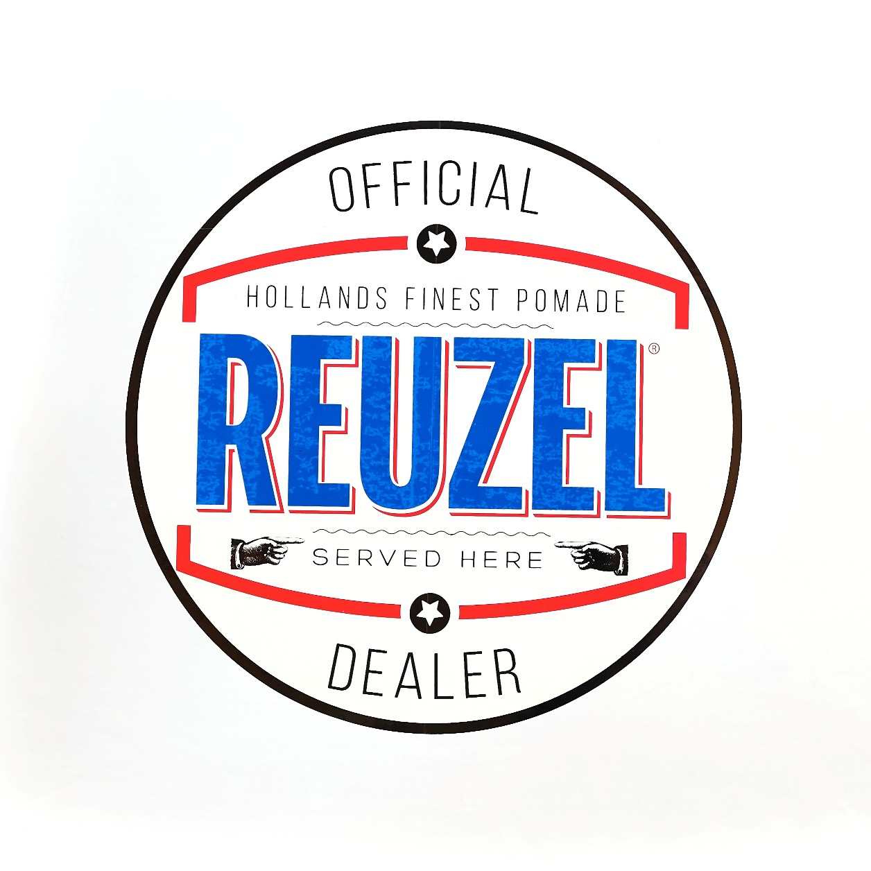Reuzel Window Sticker