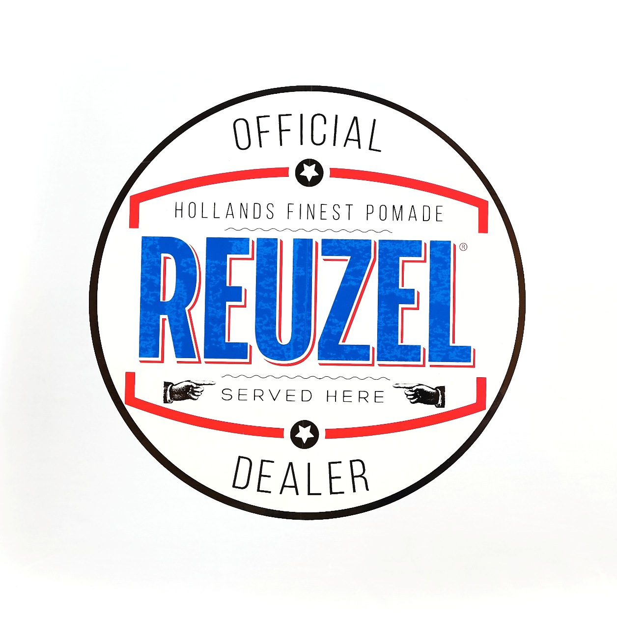 Reuzel Window Sticker Reuzel Window Sticker