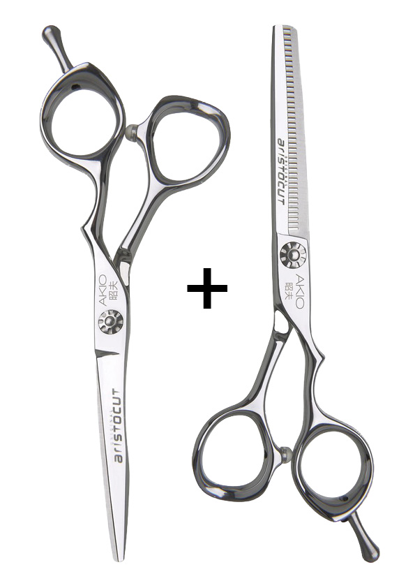 Aristocut Inspiration Set: AKIO Haarschere + Modellierschere Aristocut Inspiration Set: AKIO Haarschere + Modellierschere