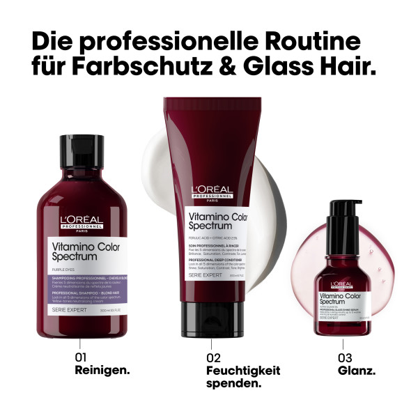 Loreal Vitamino Color Spectrum neutralisierendes Shampoo 300 ml (gegen unerwünschte Farbreflexe)