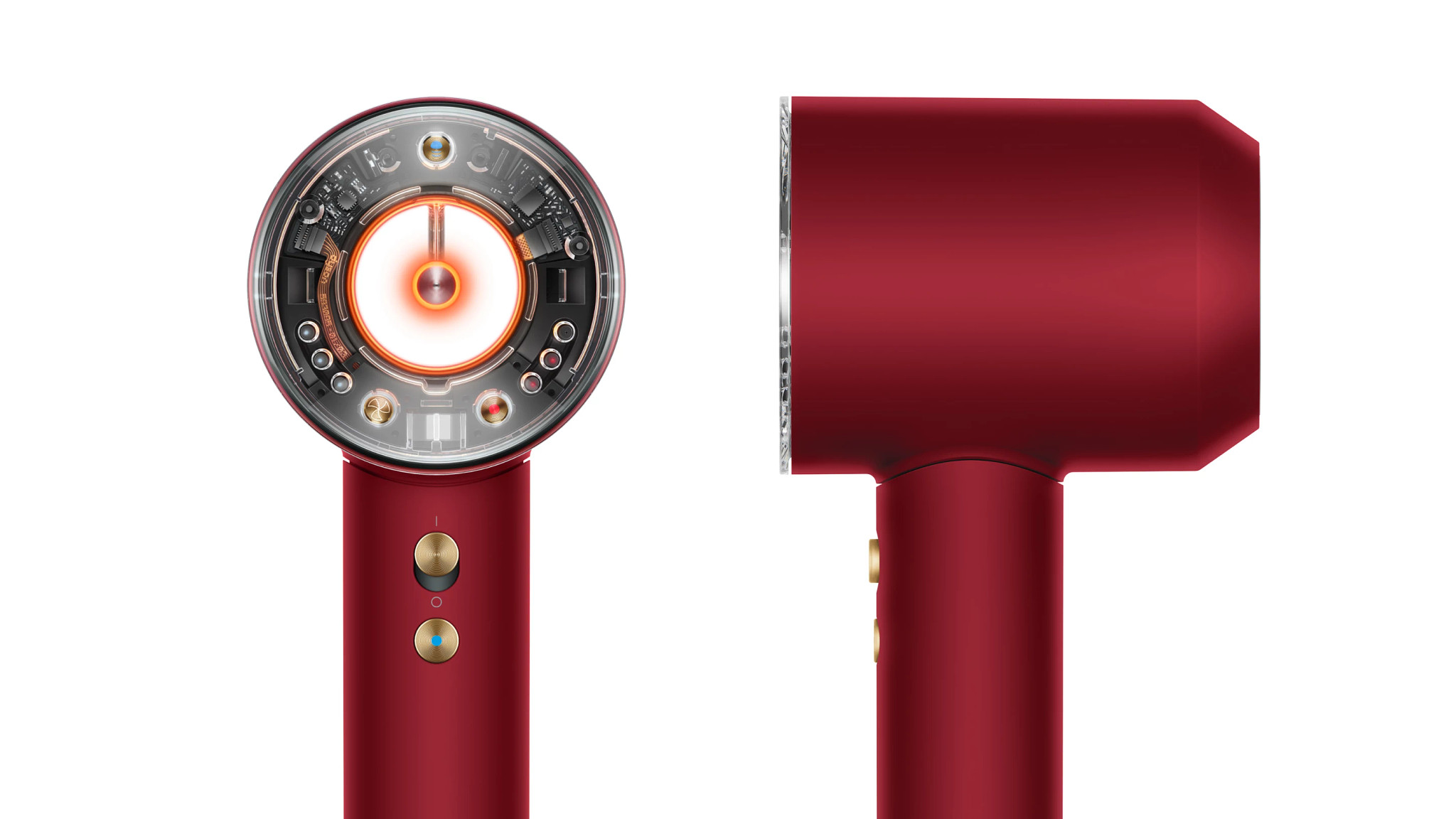 Dyson Supersonic Nural Haartrockner samtrot/gold Dyson Supersonic Nural Haartrockner samtrot/gold