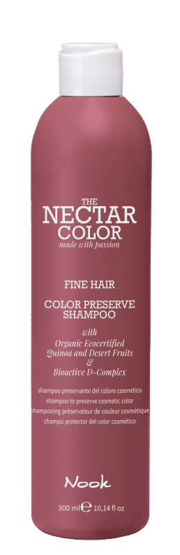 Nook Nectar Color Preserve Shampoo Fine 300ml: für feines Haar