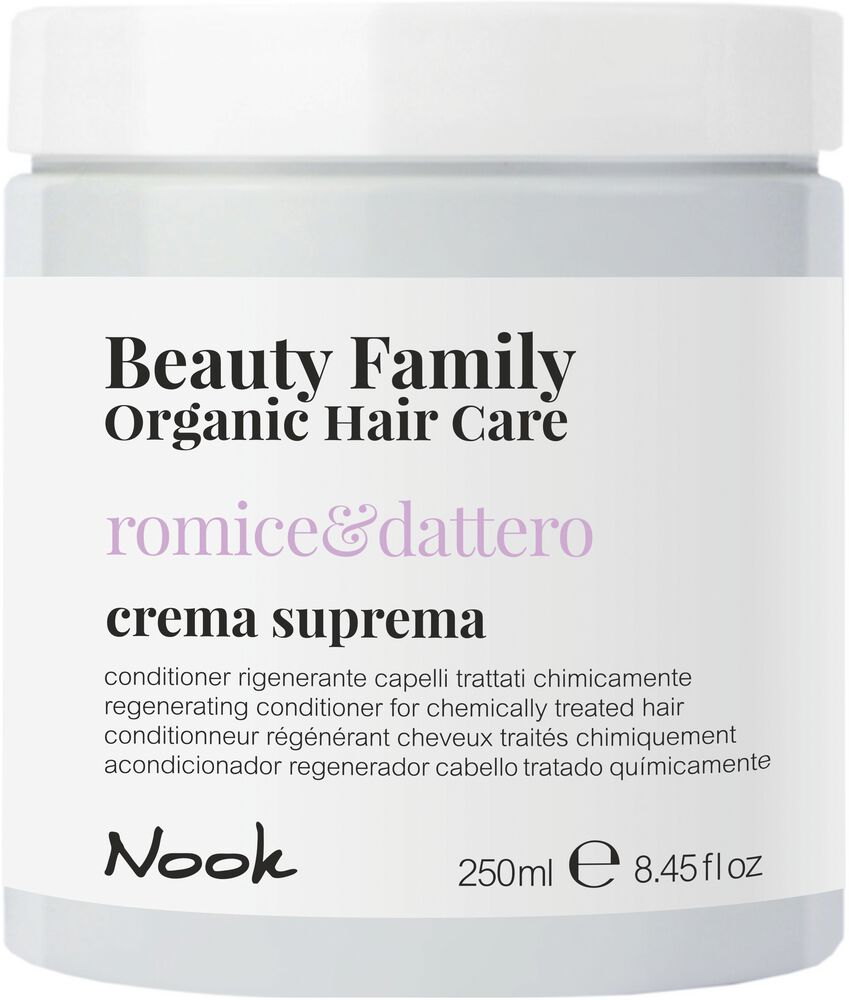 Nook Beauty Family Ampfer & Dattel Conditioner: für chemisch behandeltes und coloriertes Haar 