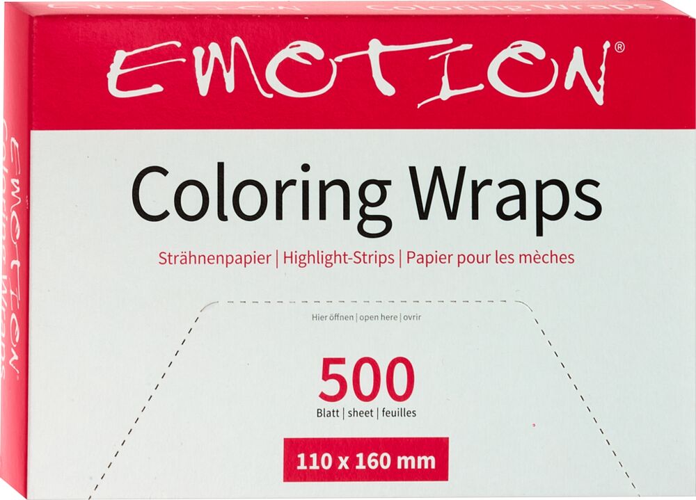 Efalock Coloring Wraps Strähnenpapier kurz: 11x16cm