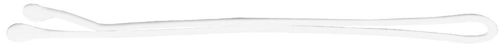 Chevalier Haarkl.5cm weiß12St
