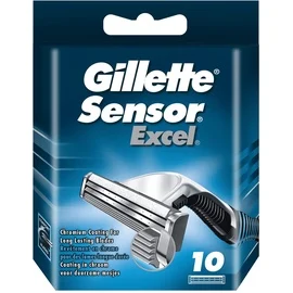 Gillette Sensor Excel Klingen 10er