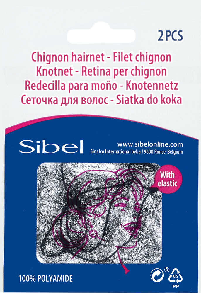 Sibel Knotennetz Chignon 2 Stück