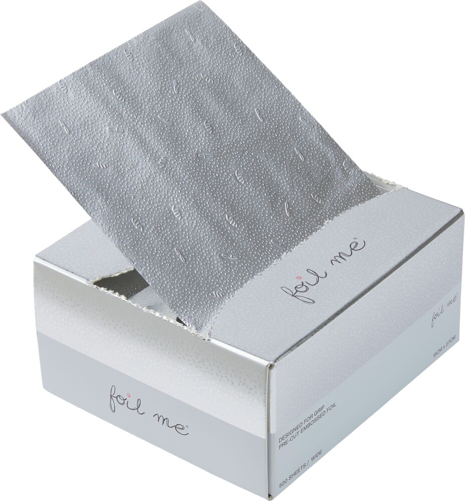 Foil Me Strähnenfolie The Wide Silver 500 Blatt (15 x 27 cm)