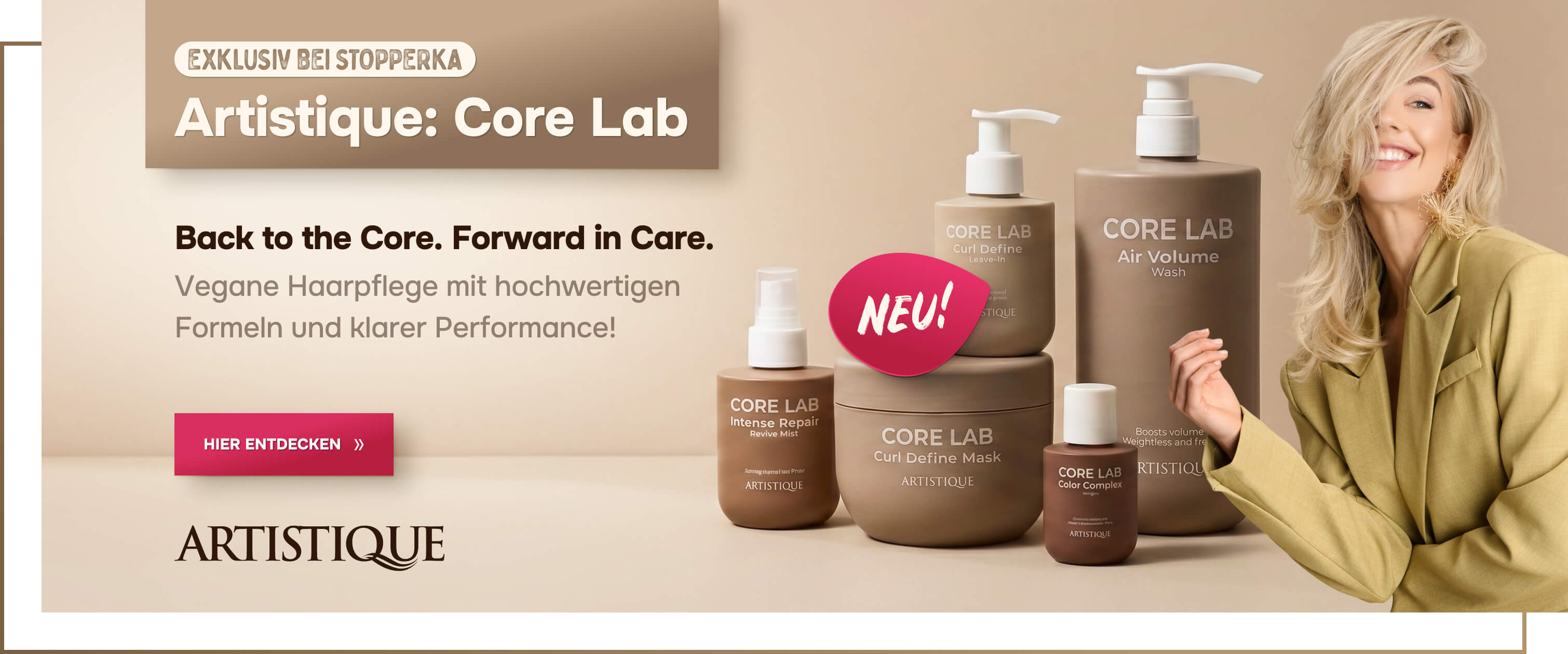 core-lab-desktop-banner-diverse-produkte-abbildung-inklusive-modelfoto-der-core-lab-marke