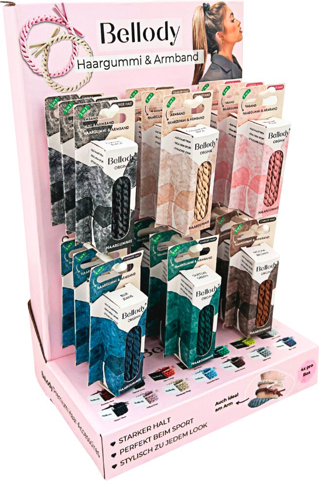 Bellody Verkaufsdisplay unbestückt