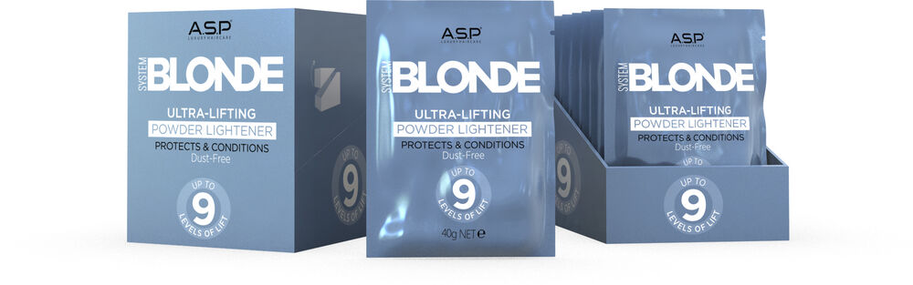 System Blonde 9 Level Bleach Pow. 24x40g