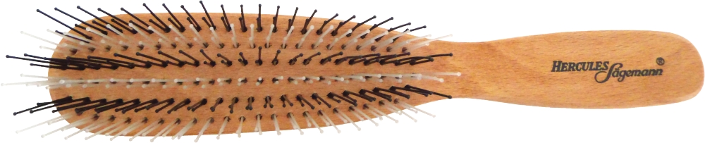 Hercules Sägemann Scalp Brush Zauberbürste aus Holz 6-reihig