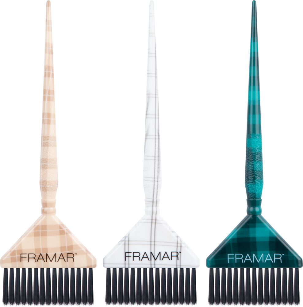Framar Big Daddy Set Plaid Hair Day - Färbepinsel