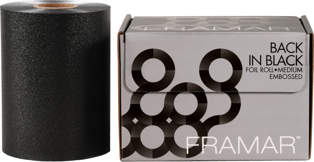 Framar Embossed Roll Black 97m Framar Embossed Roll Black 97m