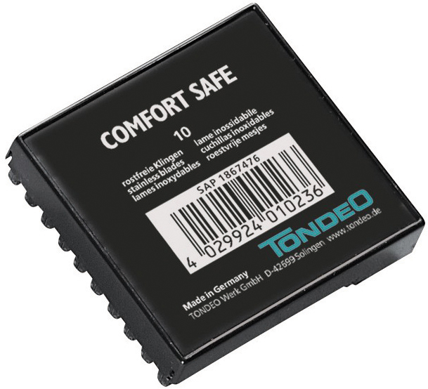 Tondeo Comfort Safe 10 Klingen