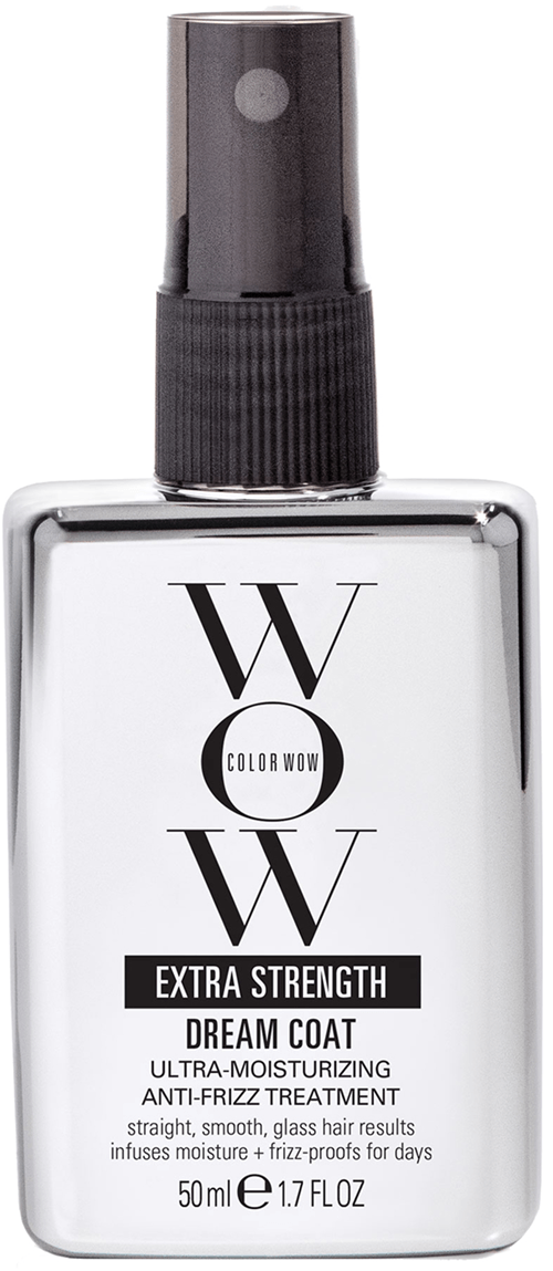 color-wow-dream-coat-extra-50ml-glaettungsspray-fuer-extrem-krauses-haar-silberne-flasche-schwarzer-deckel
