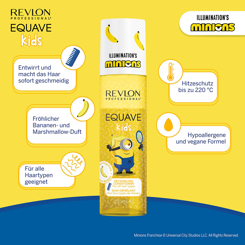 Revlon Equave Kids Minions Conditioner 200ml (Leave-in für Kinder)