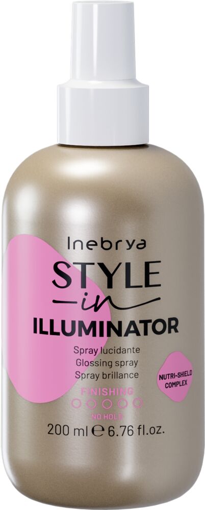 21401151-inebrya-style-in-illuminator-glossing-spray-200-ml-flasche-mit-pumpaufsatz-fuer-glanz-und-finish