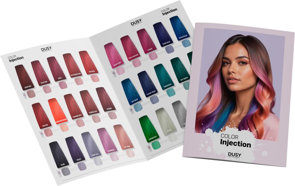 Colour Injection Samples Color Injection Farbkarte gedruckt | 20065946